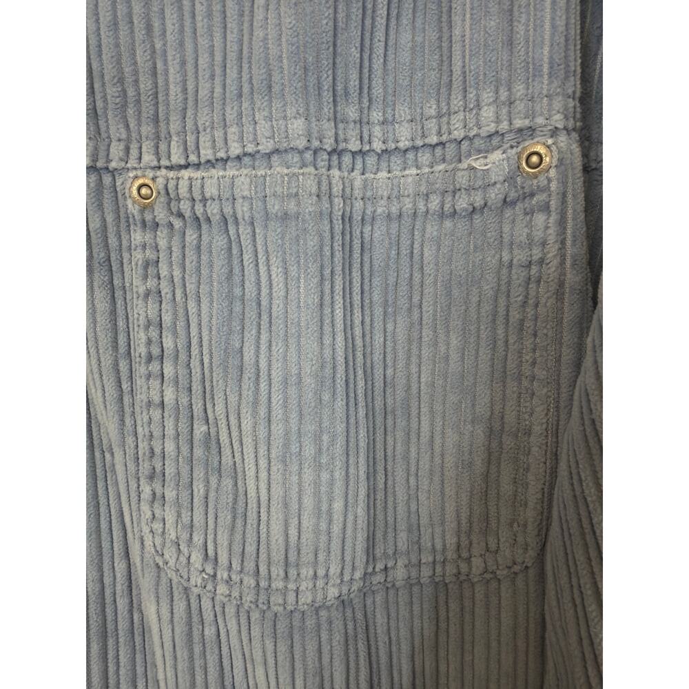 Venezia Blue Cotton Corduroy Zip-Up Utility Jacket Size 22–24 - Picture 3 of 8